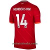 Liverpool Henderson 14 Hjemme 2021-22 Jordan - Herre Fotballdrakt